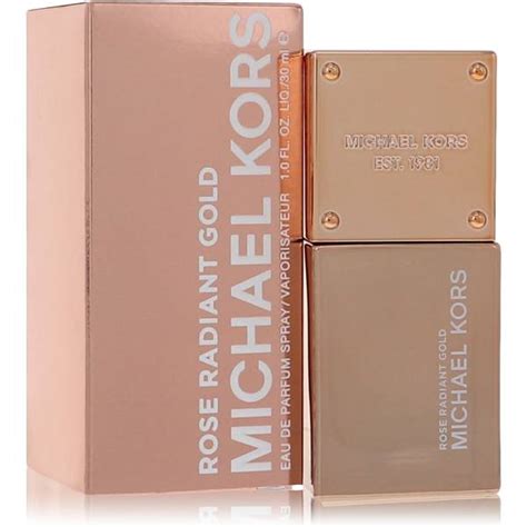 michael kors rose radiant gold perfume estuche|More.